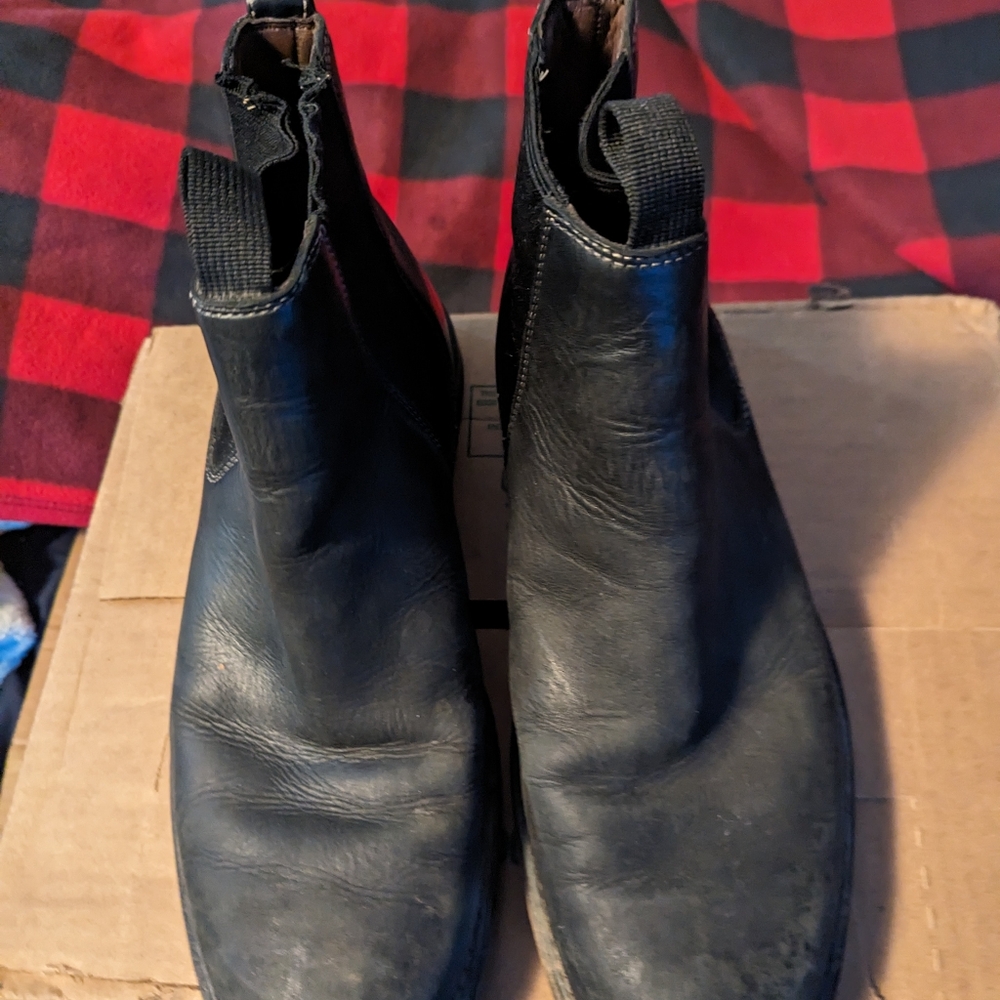 Timberlands slip on boot